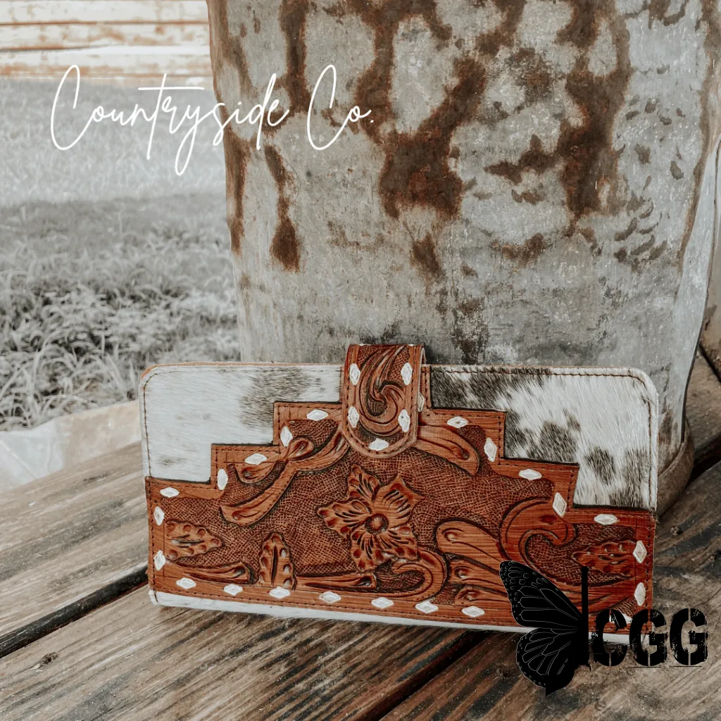 Loretta Cowhide Wallet by Countryside Co.