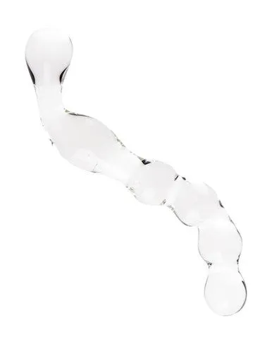 Lucent Diamant Beaded Glass Dildo