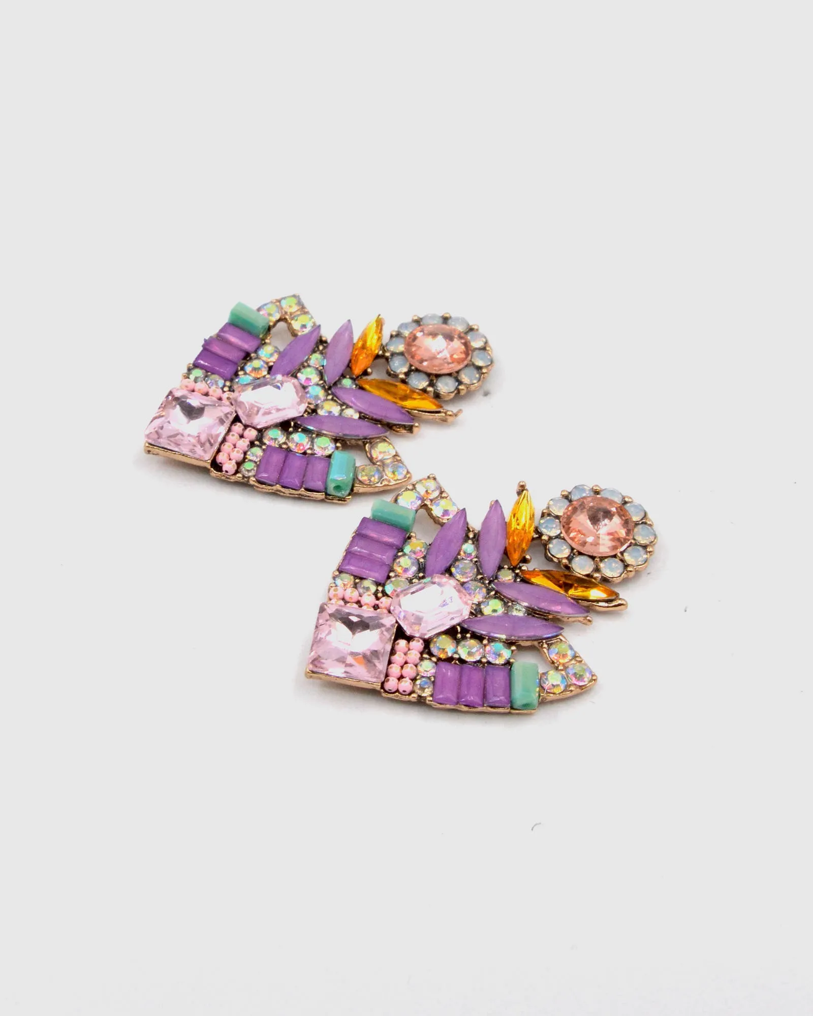 LUDIRA Earrings (mauve)