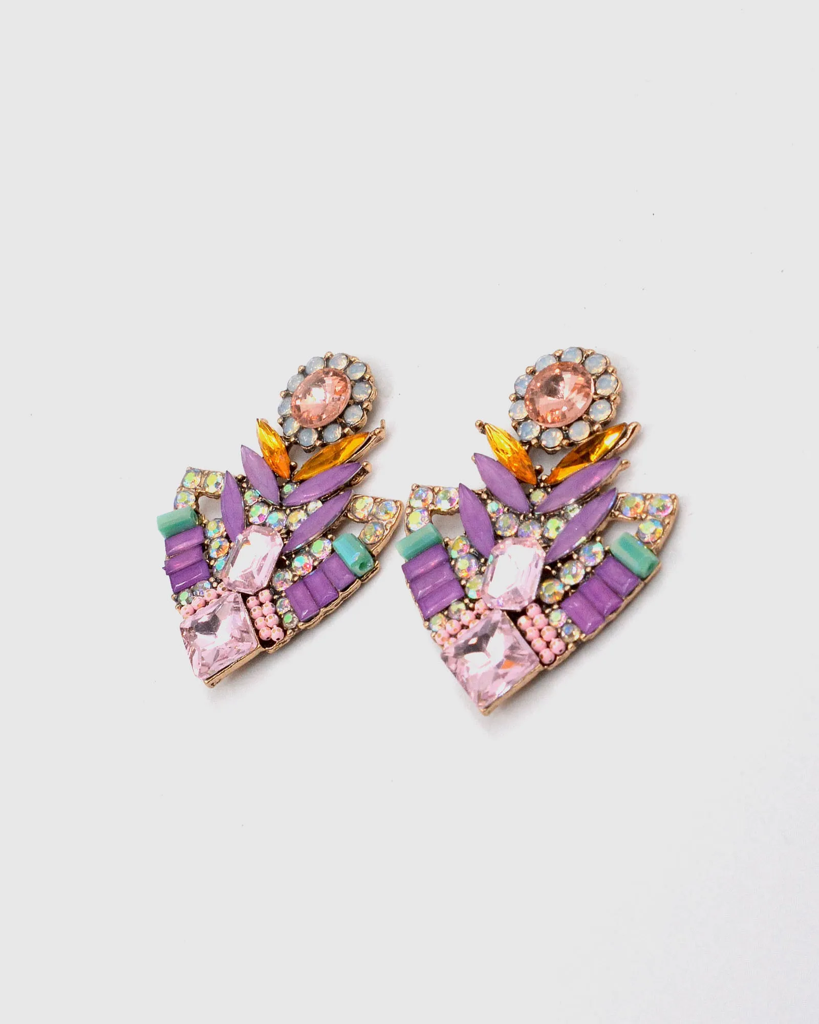 LUDIRA Earrings (mauve)