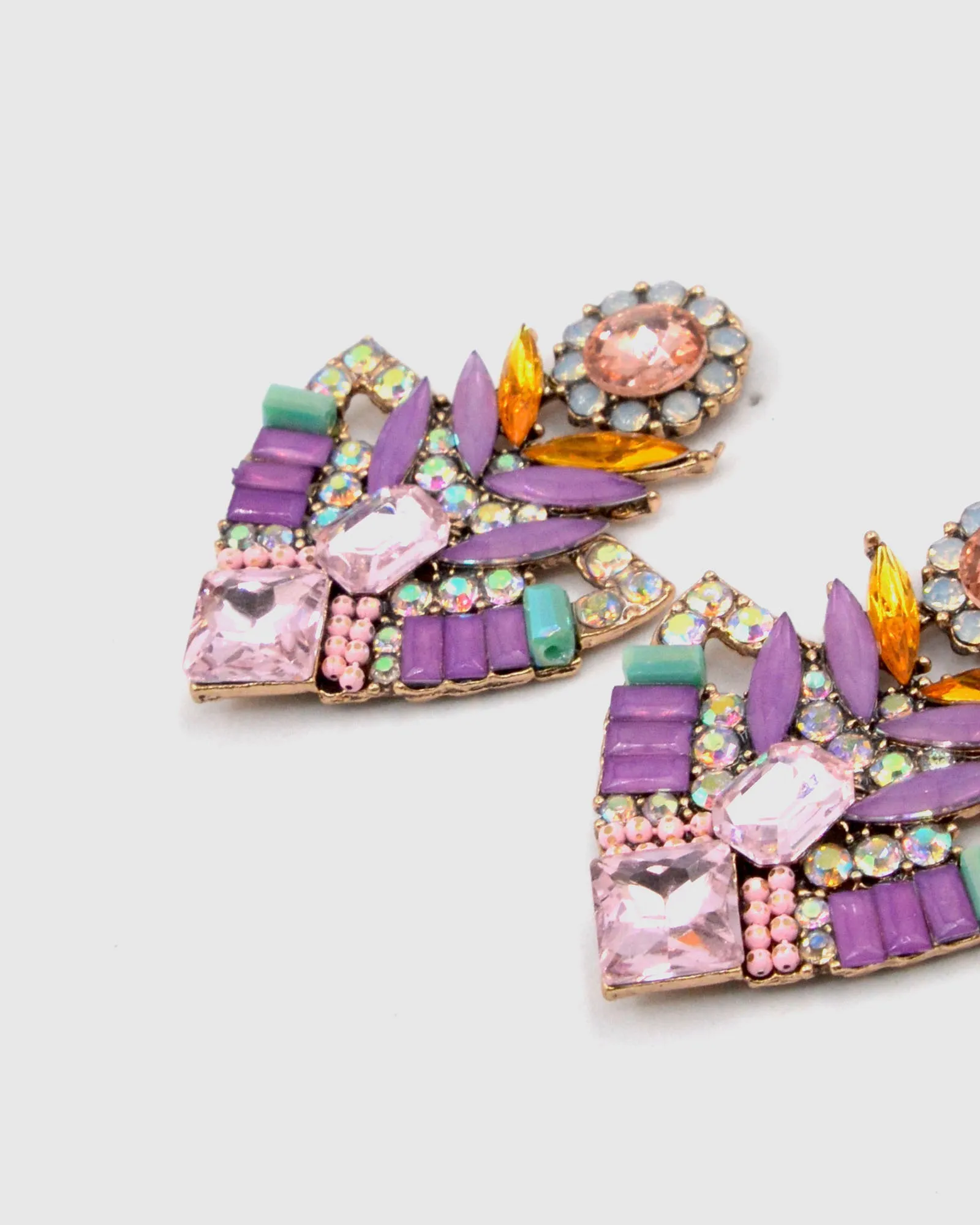 LUDIRA Earrings (mauve)