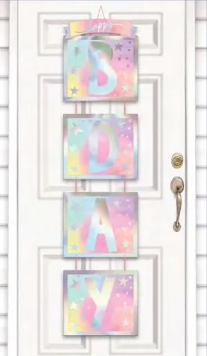 Luminous Birthday Door Decoration | 1ct