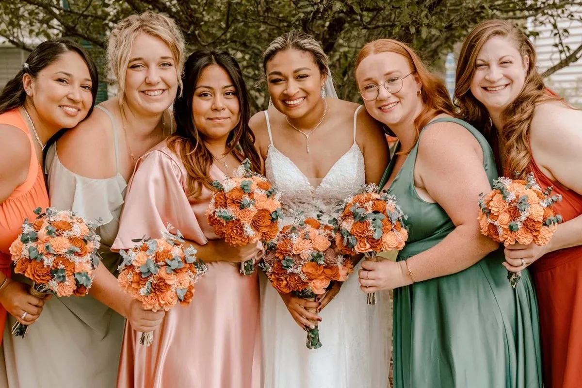 Luminous Bridal Bouquet*