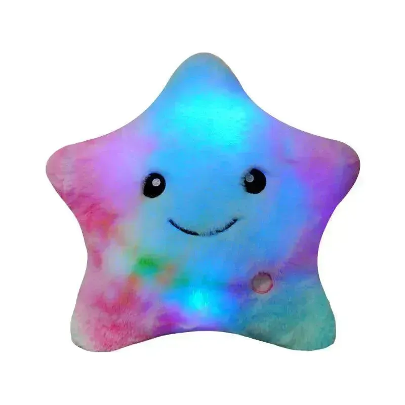 Luminous Glowing Star Pillow