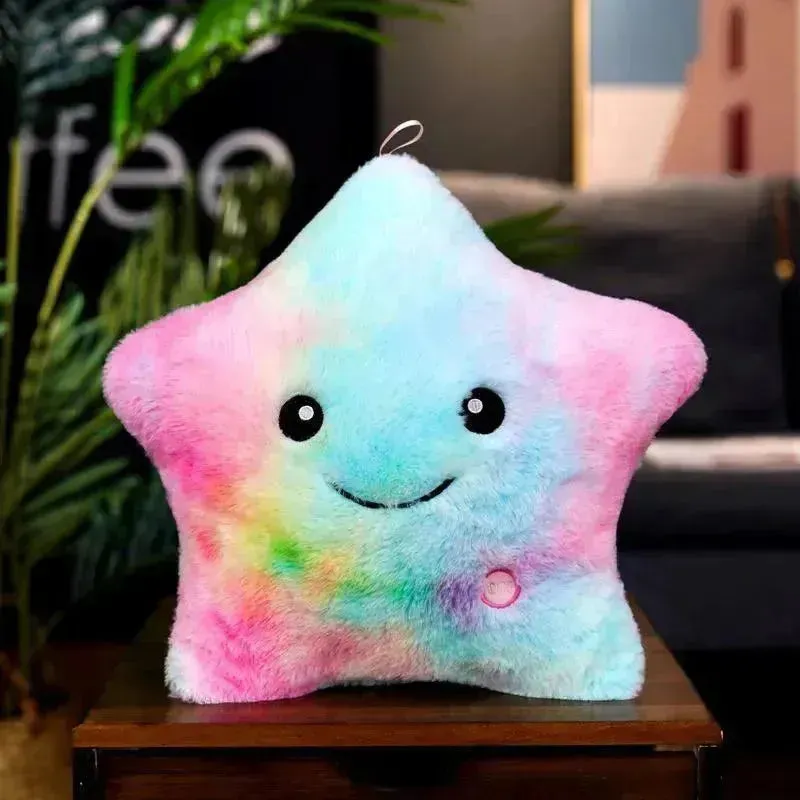 Luminous Glowing Star Pillow