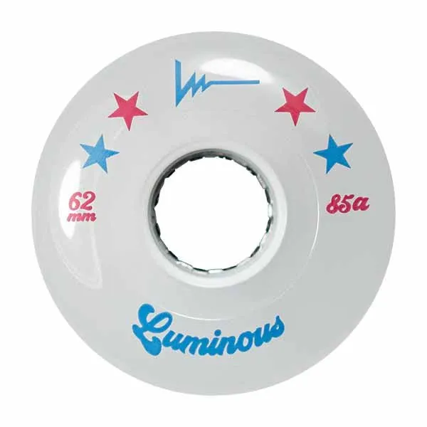 Luminous LED 62mm Quad Wheels