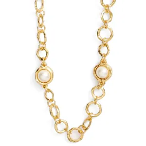 Luminous Pearl Station Necklace