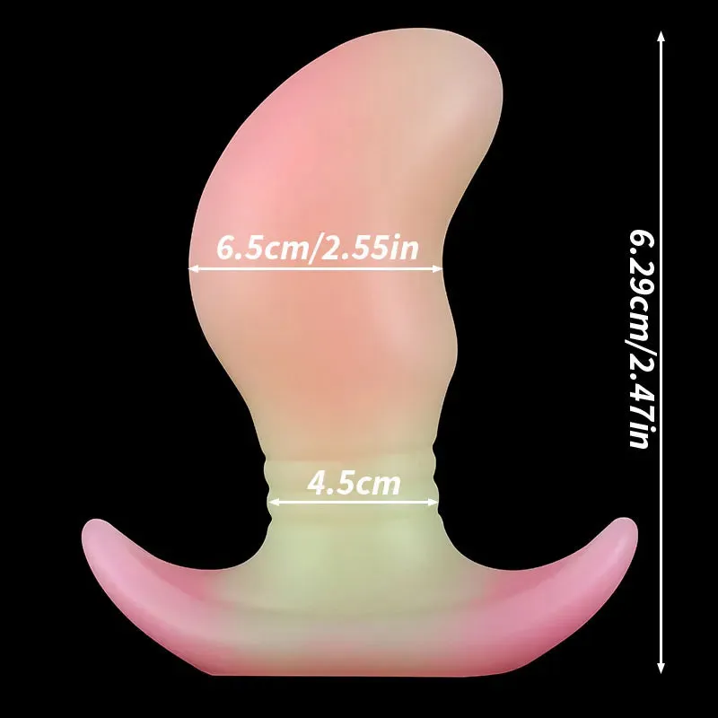 Luminous Skin Feeling Colorful Anal Plug