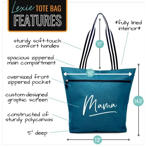 Mama Lexie Gray Tote Bag