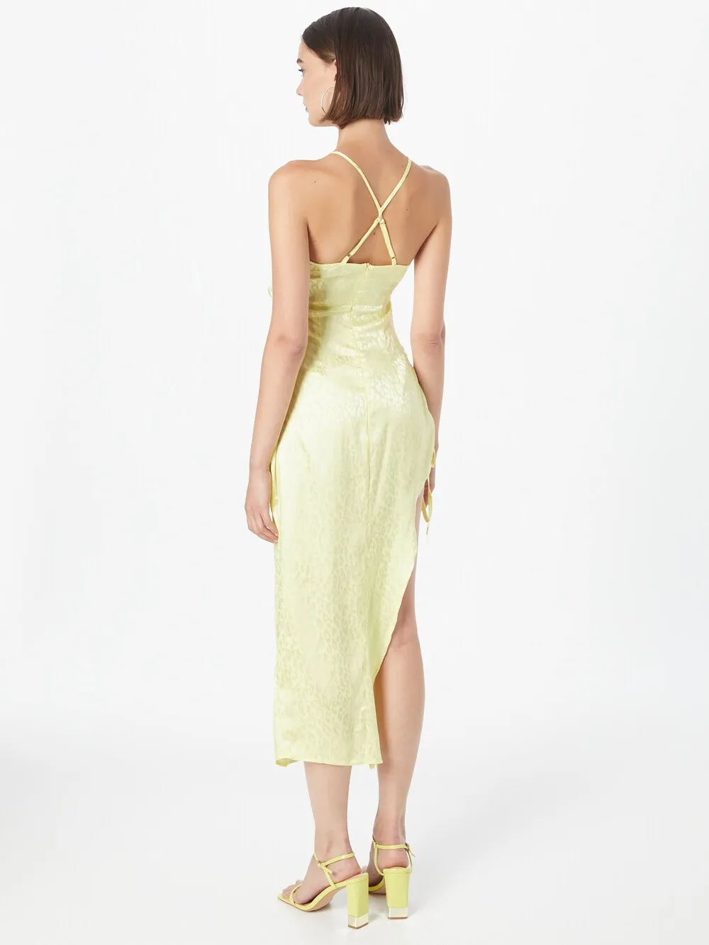 Misspap cocktail dress, pastel green