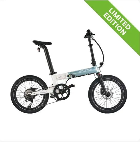 Model 5 by Qualisports 500w 48v 9sp Dual Battery Foldable Electric Bike