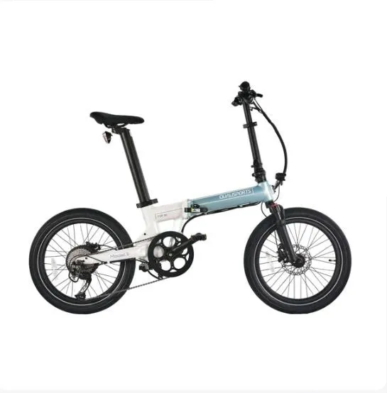 Model 5 by Qualisports 500w 48v 9sp Dual Battery Foldable Electric Bike