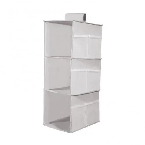 Multi-Layer Hanging Storage Bag Wardrobe Clothes Organizer . Garment organizer