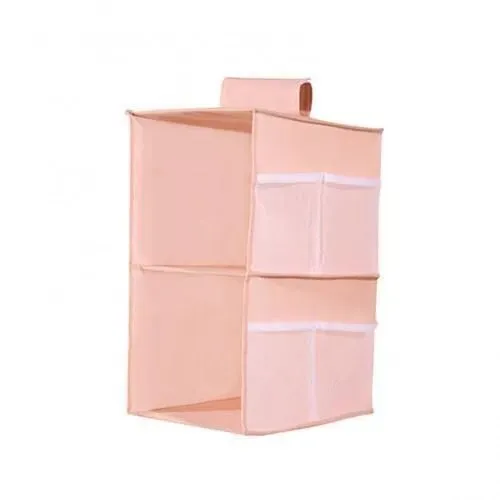 Multi-Layer Hanging Storage Bag Wardrobe Clothes Organizer . Garment organizer