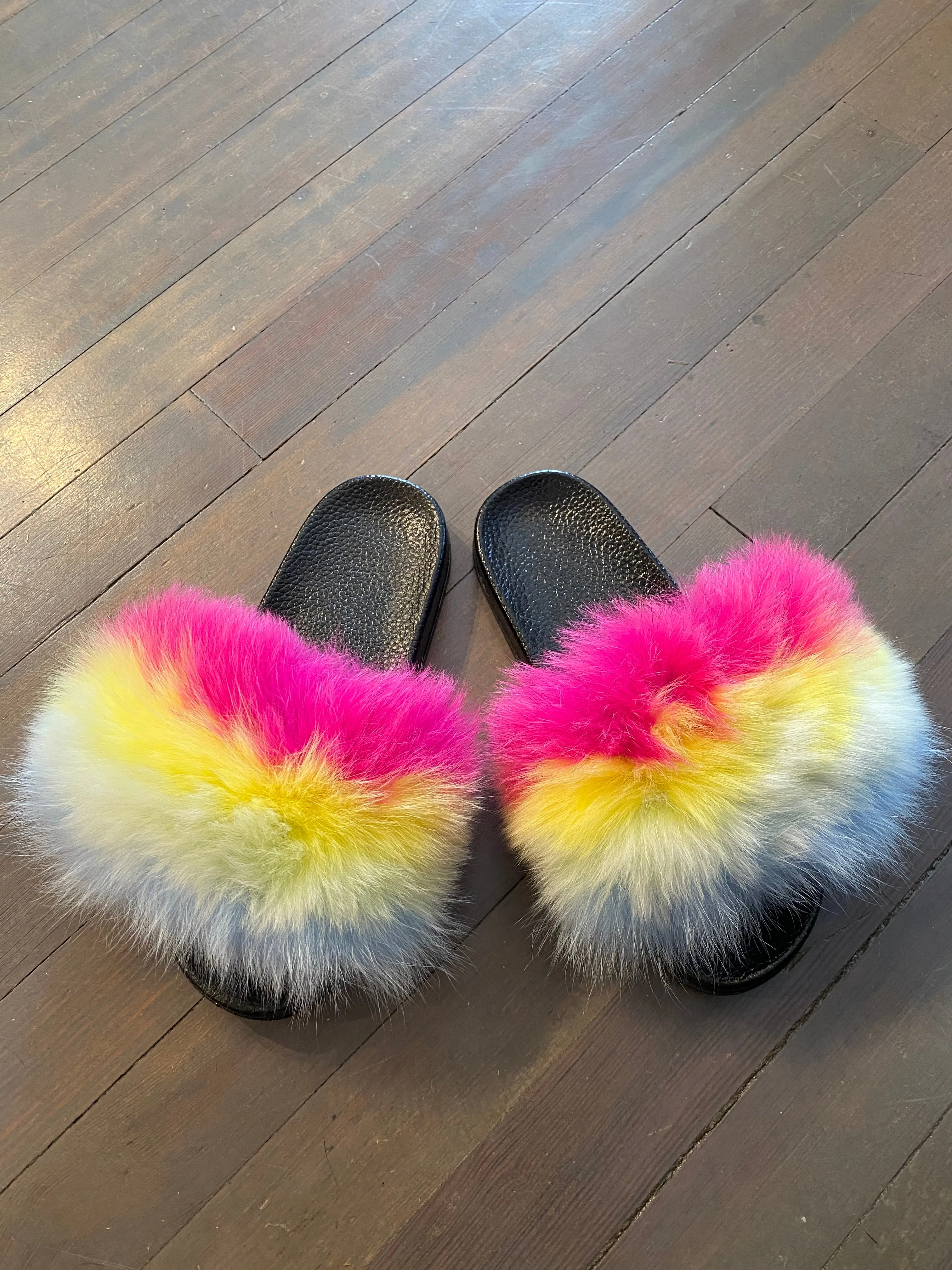 Multicolored Fox Slides