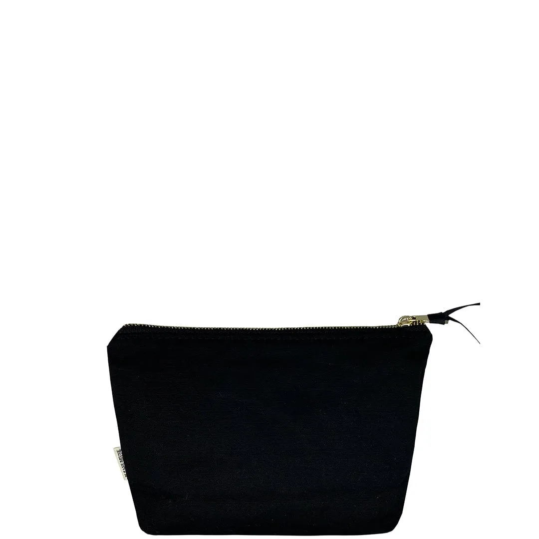 My Makeup Pouch, Coated Lining, Black