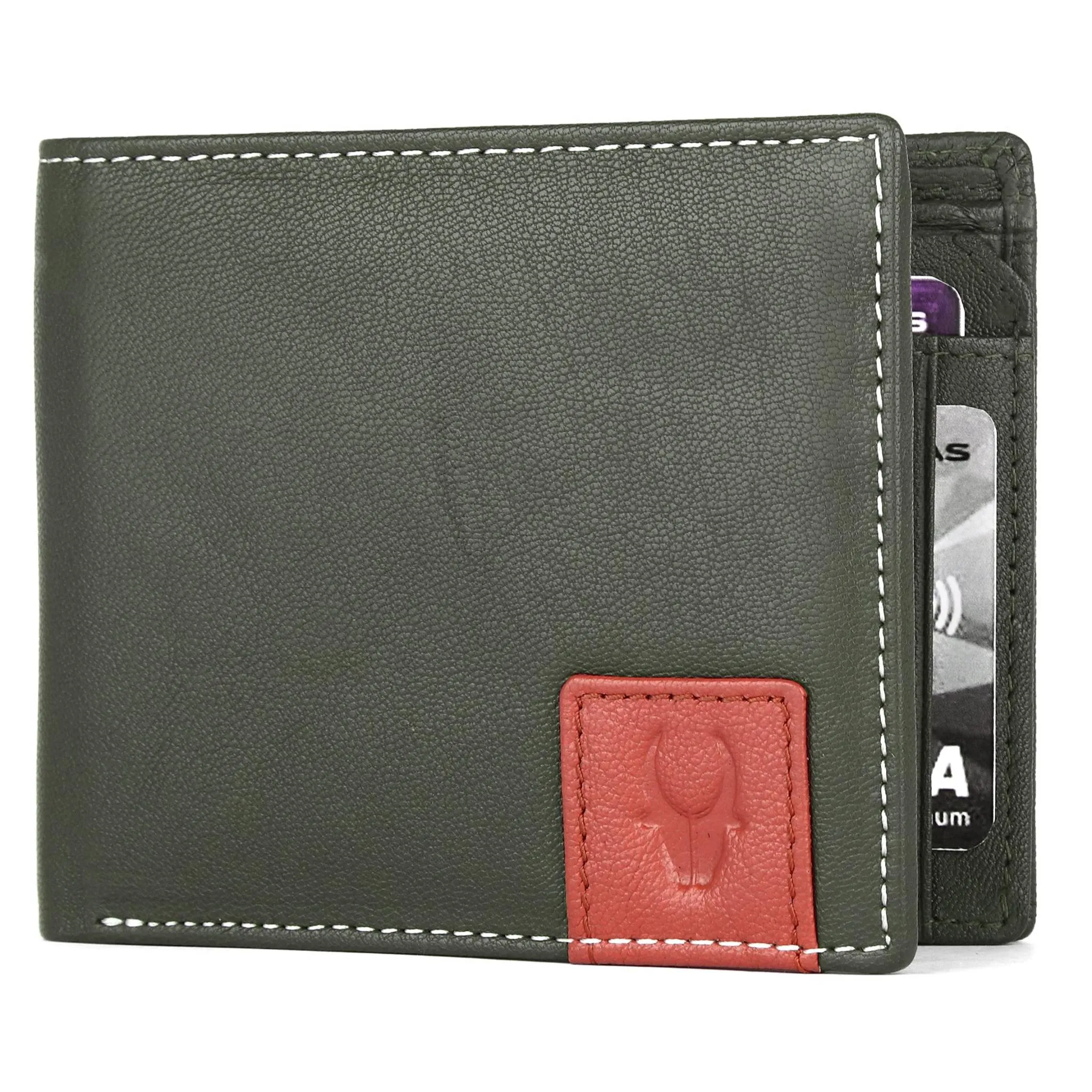 NICHOLAS Protected Leather Wallet for Men