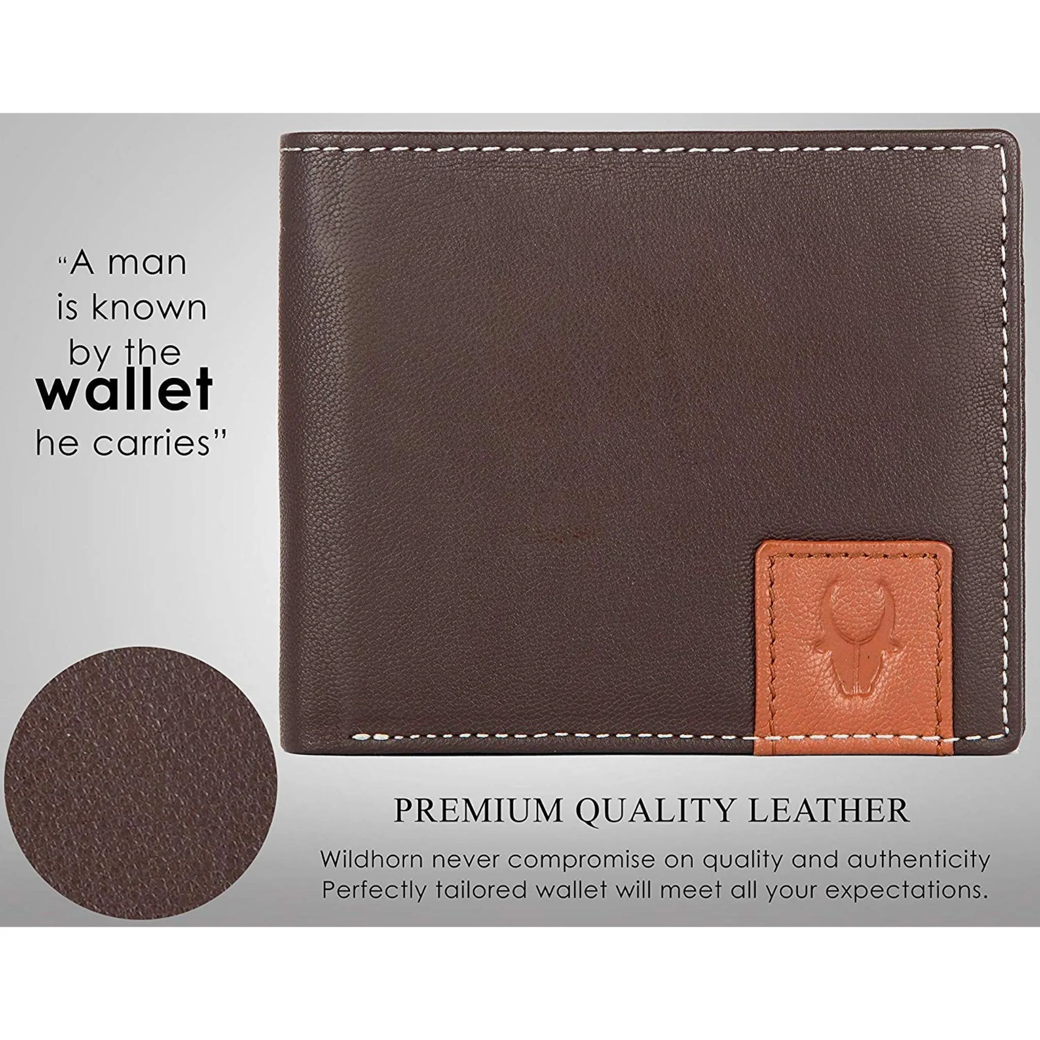 NICHOLAS Protected Leather Wallet for Men