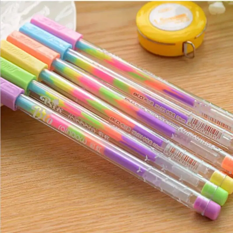 NIYO 7 Pc Gel Pens Set Color Pastel, Neon Pens Set