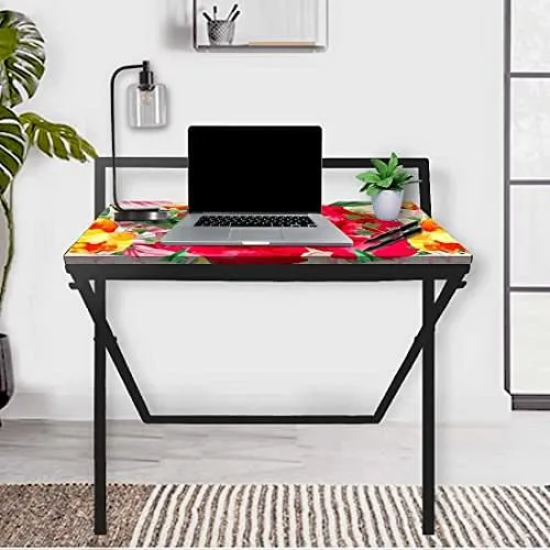 Nutcase Foldable Work Desk Study Writing Table for Home-Bright Floral