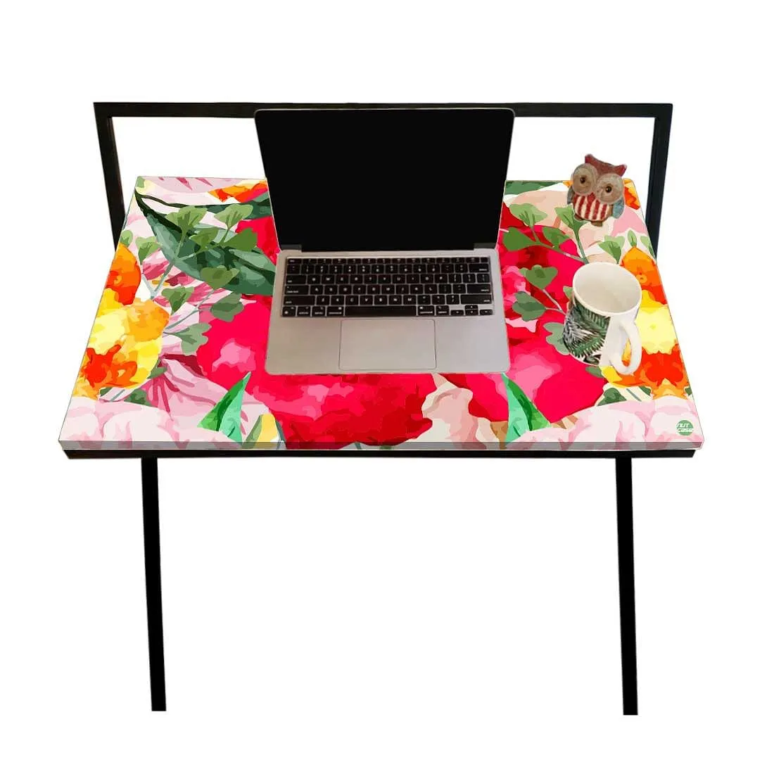 Nutcase Foldable Work Desk Study Writing Table for Home-Bright Floral