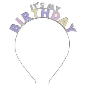 Pastel Birthday Headband