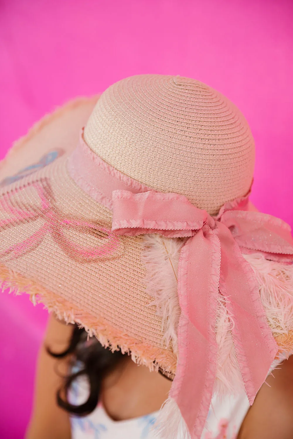 PASTEL BOWS SUN HAT