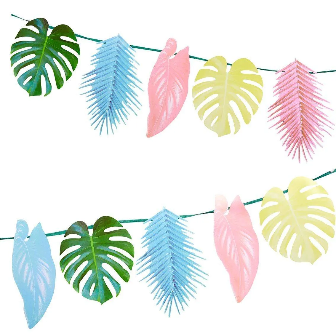 Pastel Leaf Garland