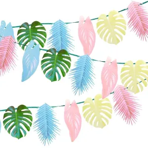 Pastel Leaf Garland