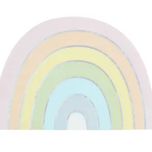 Pastel Party Pastel Rainbow Napkin 16pk