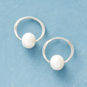 Pearl Moonrise Earrings