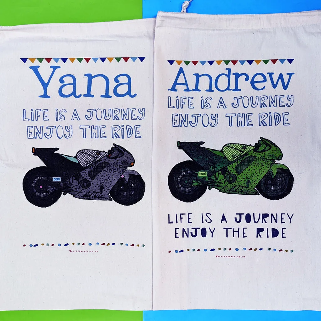 Personalised Motor Bike Storage Bag