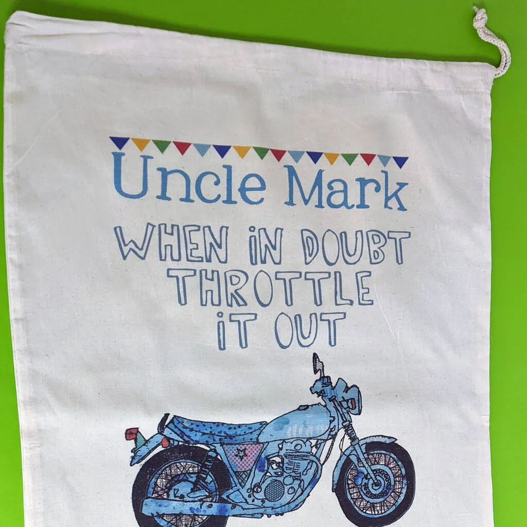 Personalised Motor Bike Storage Bag