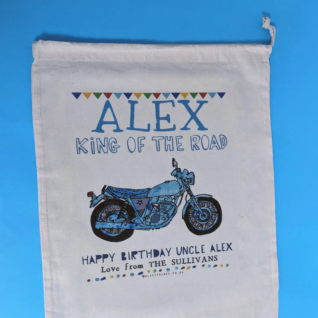 Personalised Motor Bike Storage Bag