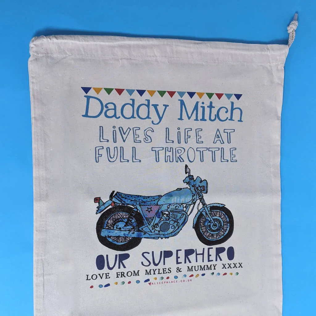 Personalised Motor Bike Storage Bag