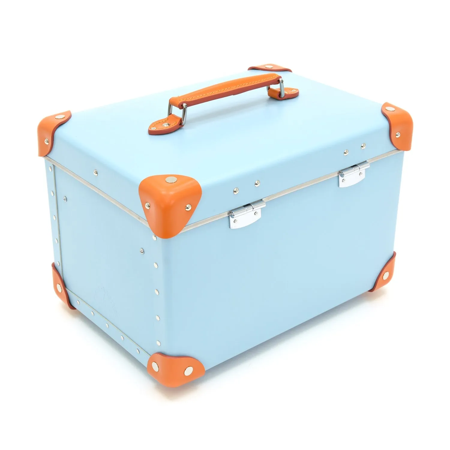 Pop · Vanity Case | Pastel Blue/Pumpkin