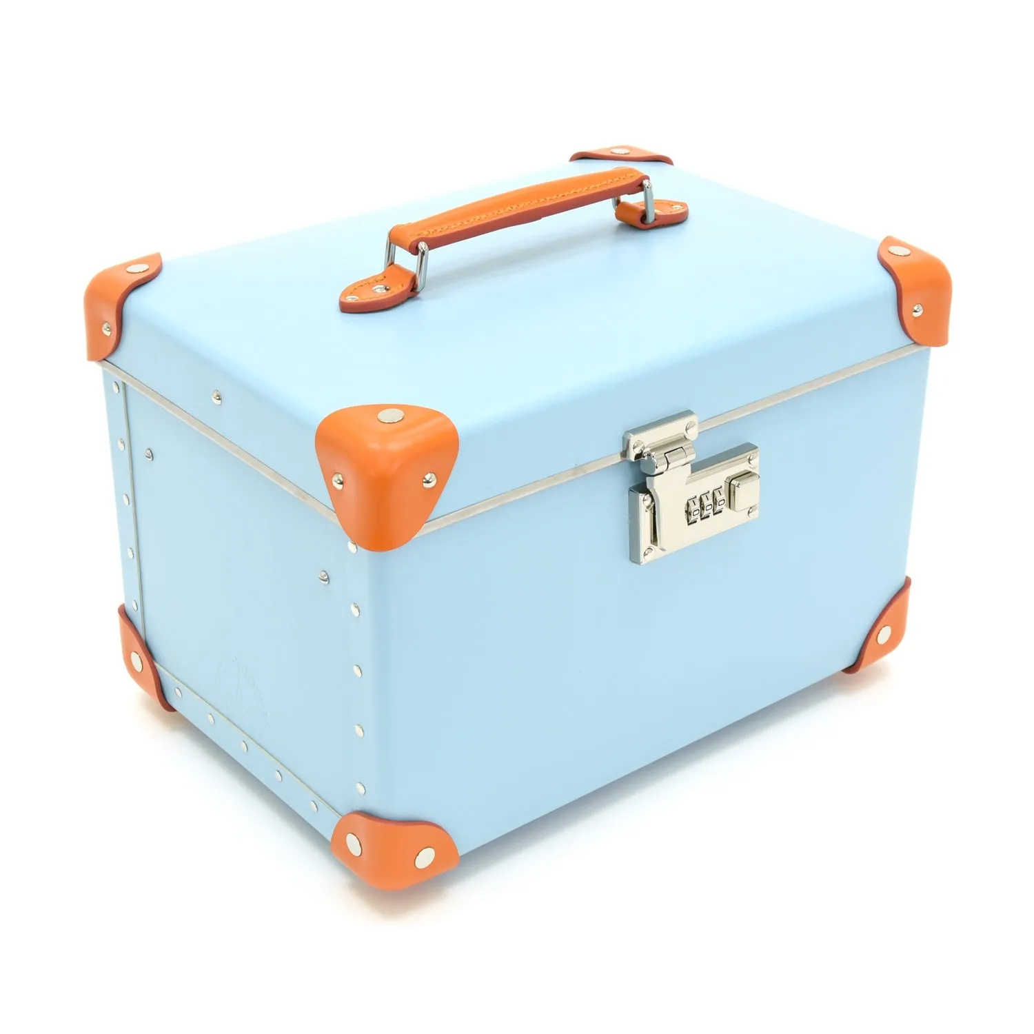 Pop · Vanity Case | Pastel Blue/Pumpkin