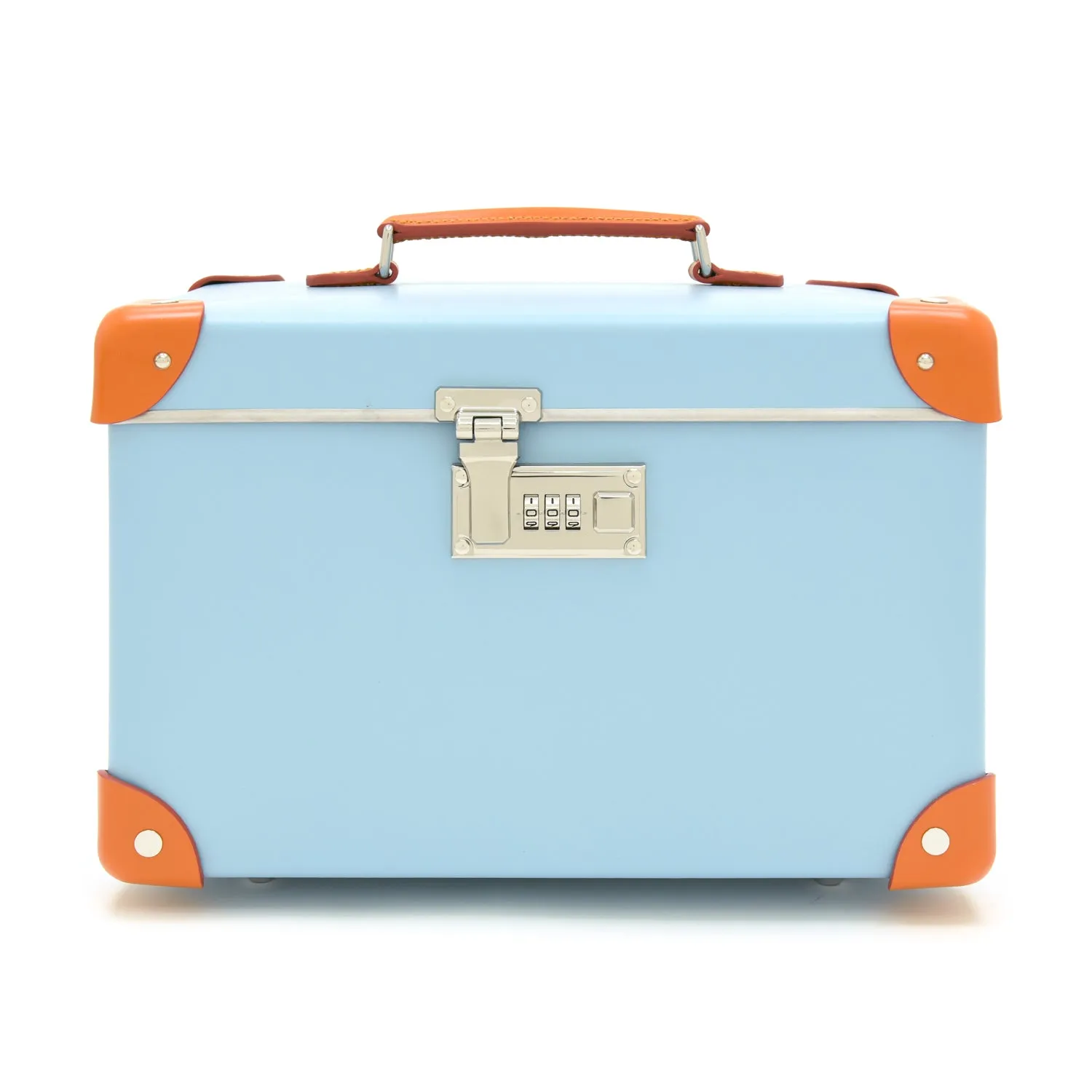 Pop · Vanity Case | Pastel Blue/Pumpkin