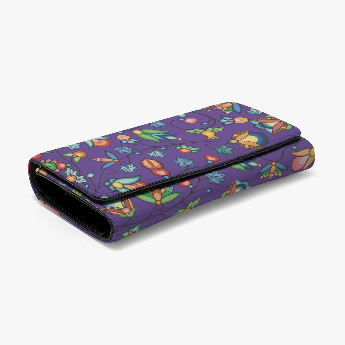 Prairie Plains Spirit Midnight Purple Foldable Wallet