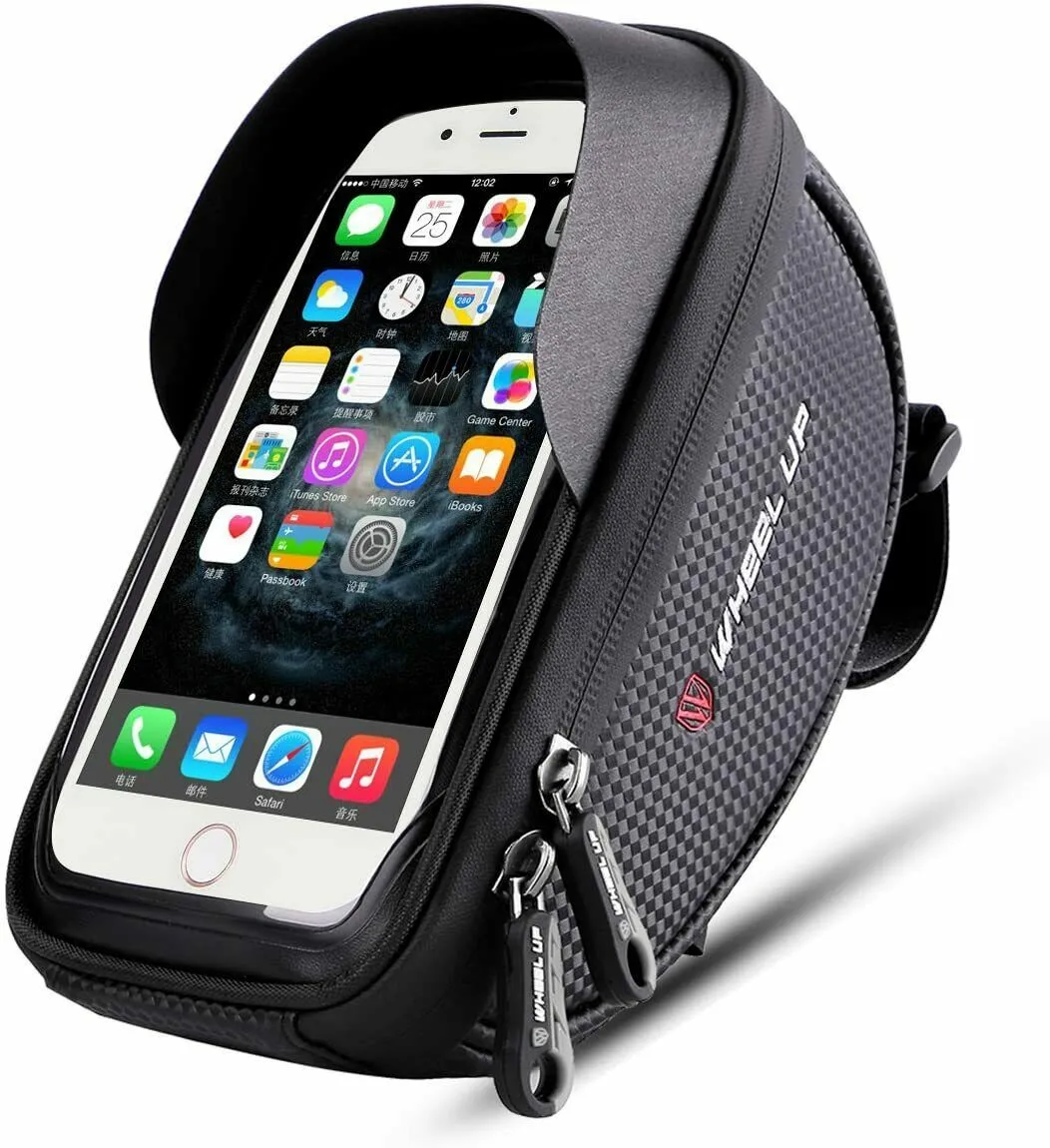 PROWheelX™ Waterproof Bike Cell Phone Case Bag Holder | Motorcyle Cycling Handlebar Mount