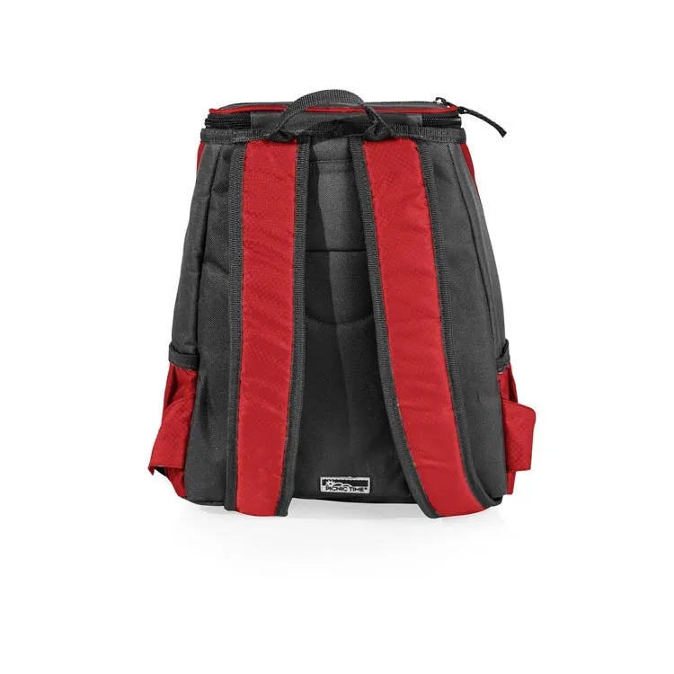 PTX Backpack Cooler, Red with Dark Gray