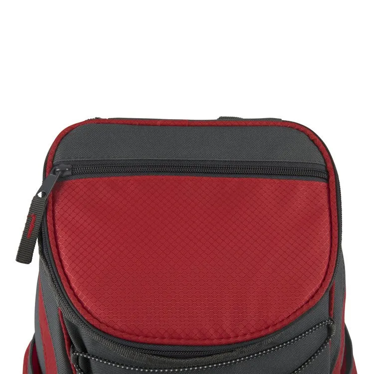 PTX Backpack Cooler, Red with Dark Gray