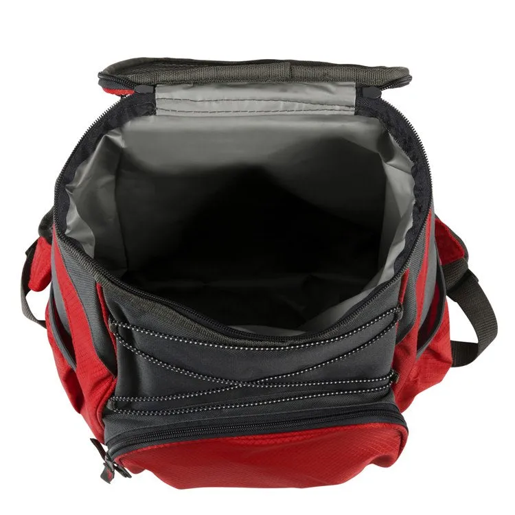 PTX Backpack Cooler, Red with Dark Gray