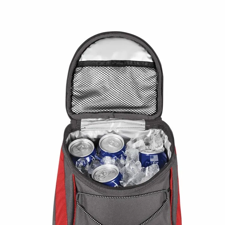 PTX Backpack Cooler, Red with Dark Gray