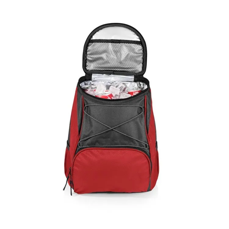 PTX Backpack Cooler, Red with Dark Gray