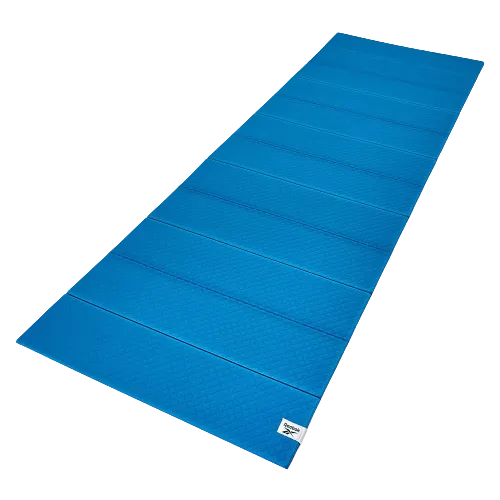 Rebook Accessories Fitness Rayg-11050Bl Folded 6Mm Blue Yoga Mat