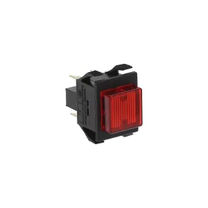 Red Square Bipolar Luminous Switch