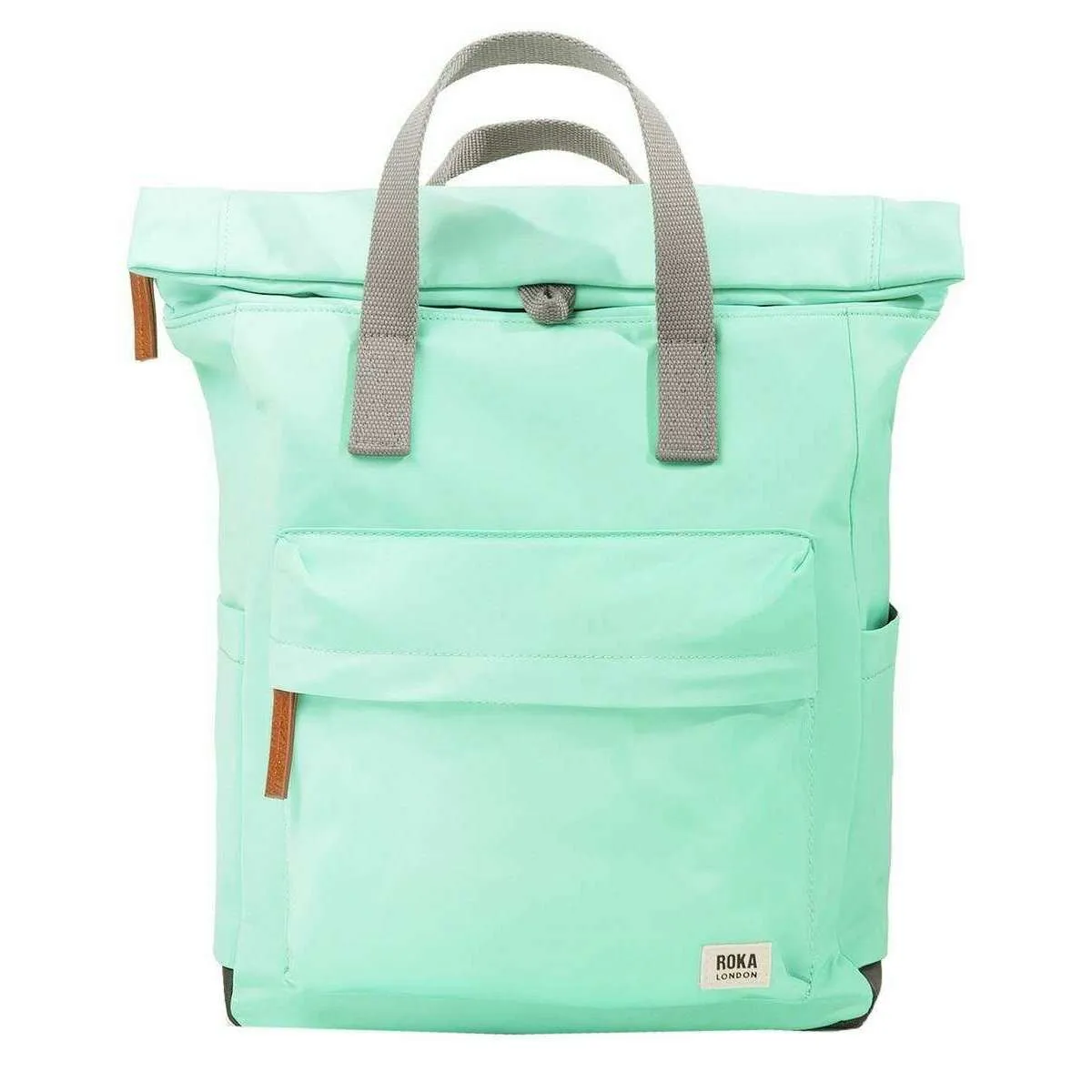 Roka Canfield B Medium Recycled Nylon Backpack - Capri Turquoise