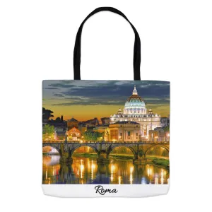 Rome Tote Bag - White