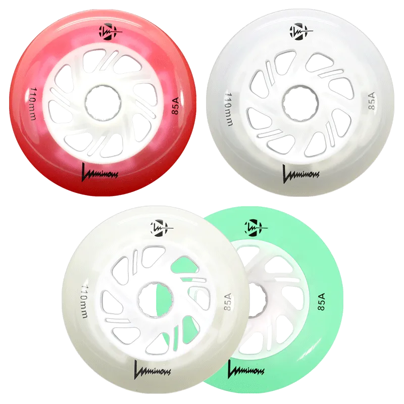 Ruedas FR Skates LED Luminous 84mm,90mm,100mm,110mm y 125mm